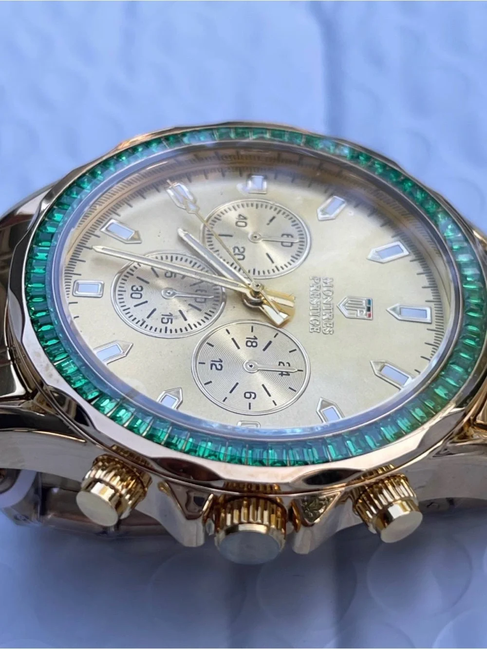 Montres Prestige X InvictaMen's Watch - 44.5mm. Gold (MPW-0340) new